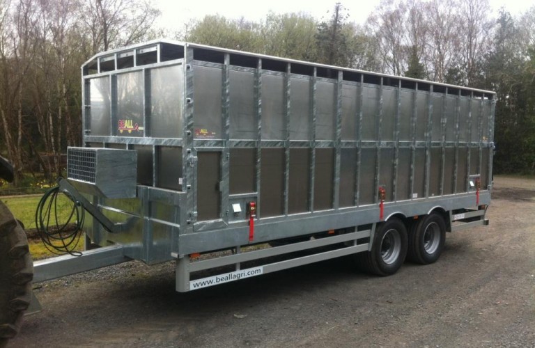 Beall fully galvanised Livestock Trailer
