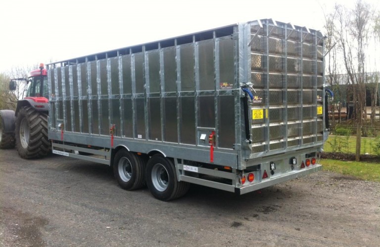 Tailboard fully galvanised 