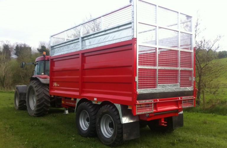 LED lights are protected by guard